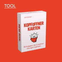 Lade das Bild in den Galerie-Viewer, Kopföffner-Karten für mehr Kreativität im Team